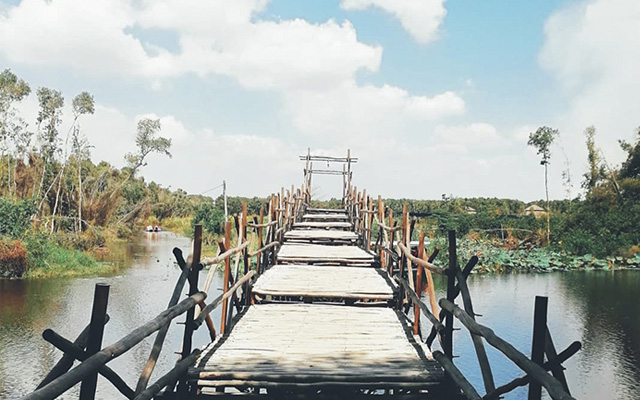 Làng nổi Tân Lập - Long An